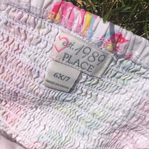 GIRLS FLORAL/SUMMER DRESS SIZE 6X/7 - Picture 2 of 2